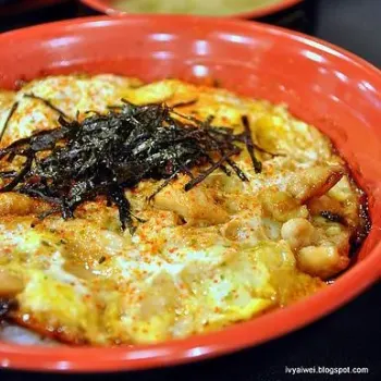 Spicy Teriyaki Chicken with Egg Set