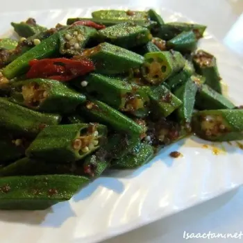 Belacan Fried Lady Fingers