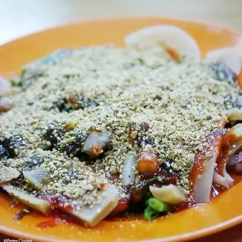 Cuttle Fish and Vegetable