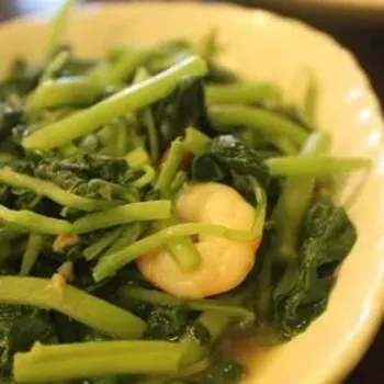 枸杞炒幸运菜