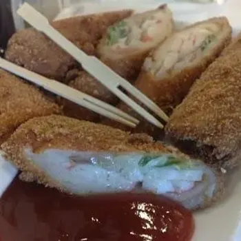 Golden Brown Cylindrical Rolls