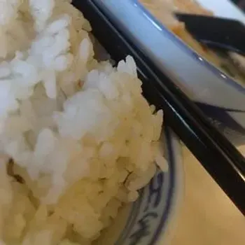Rice With Seafood Ginger Milk