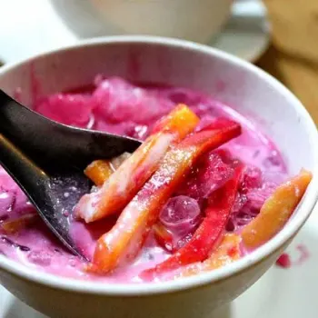 Water Chestnut and Coconut Milk