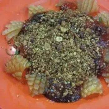 Cuttlefish And Water Spinach Serving With Sauce