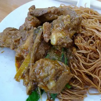咖哩排骨面