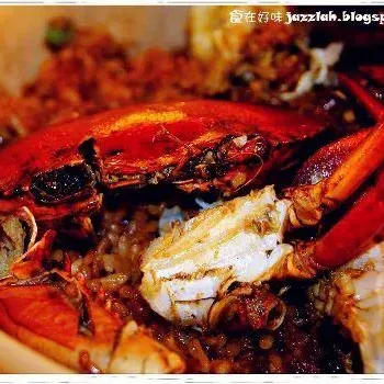 螃蟹沙煲饭