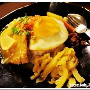 柠檬鸡扒饭
