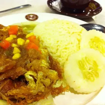 Hainanese Chicken Chop Rice