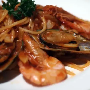 Salmon Spaghetti ((RM23.90)