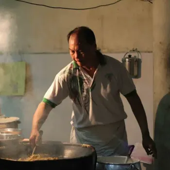 The man behind the famous dish