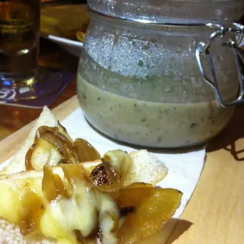 French mushroom soup