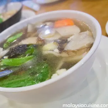 Seaweed soup