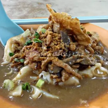 Non-Spicy Pork And Mushroom Slices Version Chee CHeong Fun