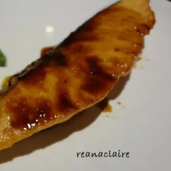 Teriyaki salmon.. 