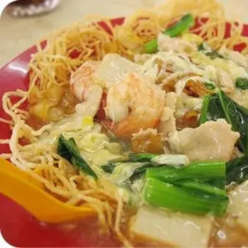 Ying Yong Wat Tan Hor (Cantonese fried noodle)