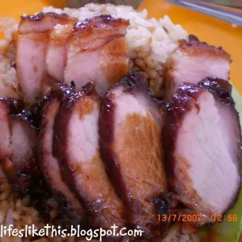 Barbequed Pork Rice