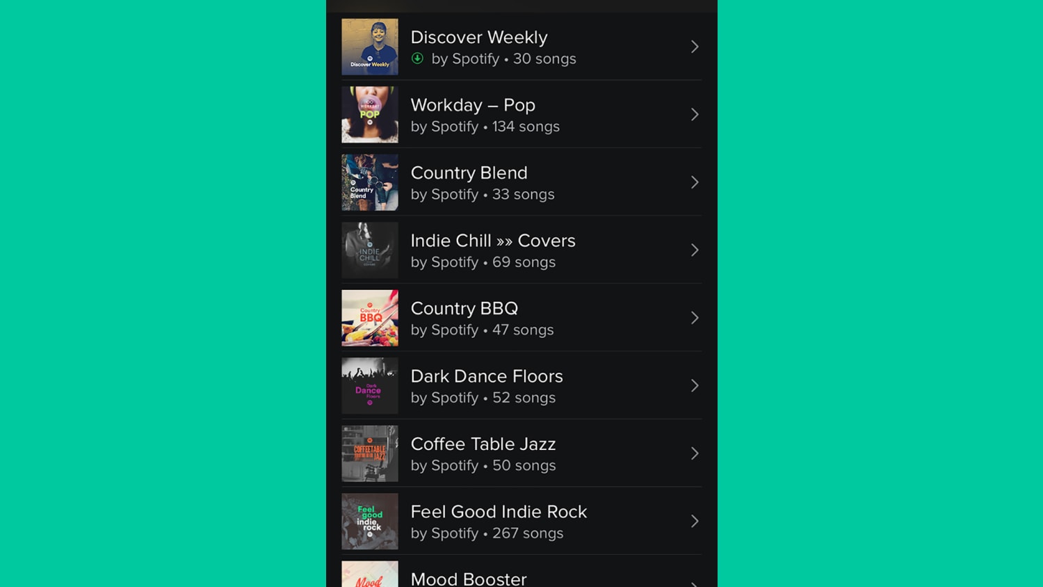 WEB 02 playlists ios