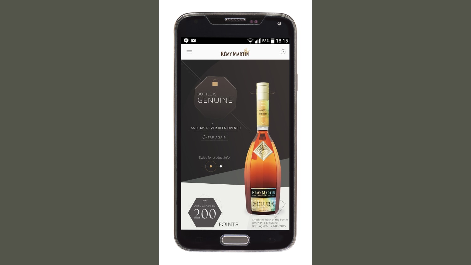 App authentication confirmation