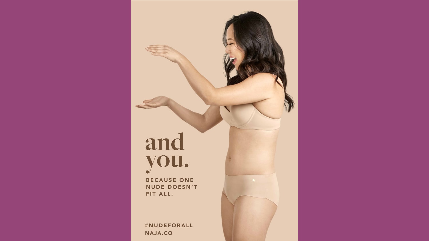 Finally, a Lingerie Collection for ALL Shades of Nude - Naja Nude for  All