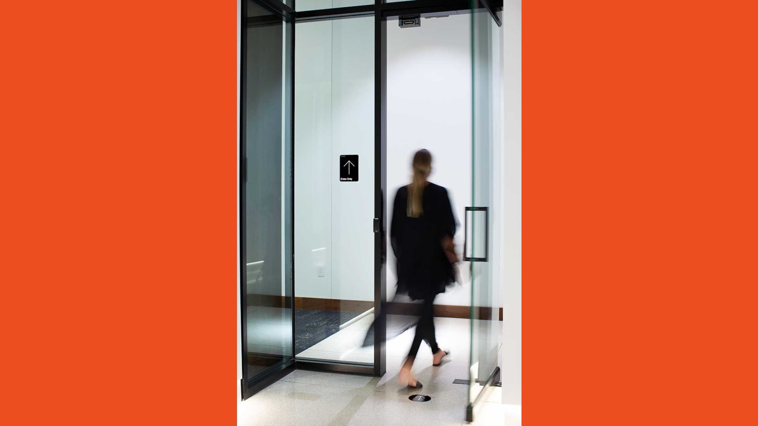 WEB Way Forward Signage Entry Only