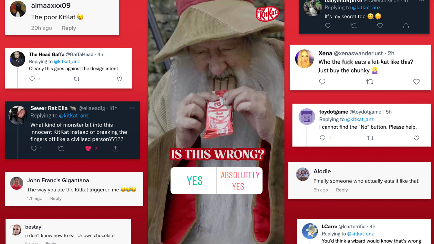Kit Kat Hero Visual