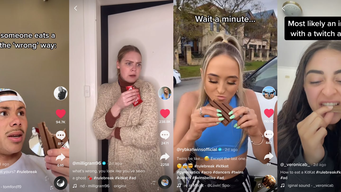 KITKAT Tik Tok Creators