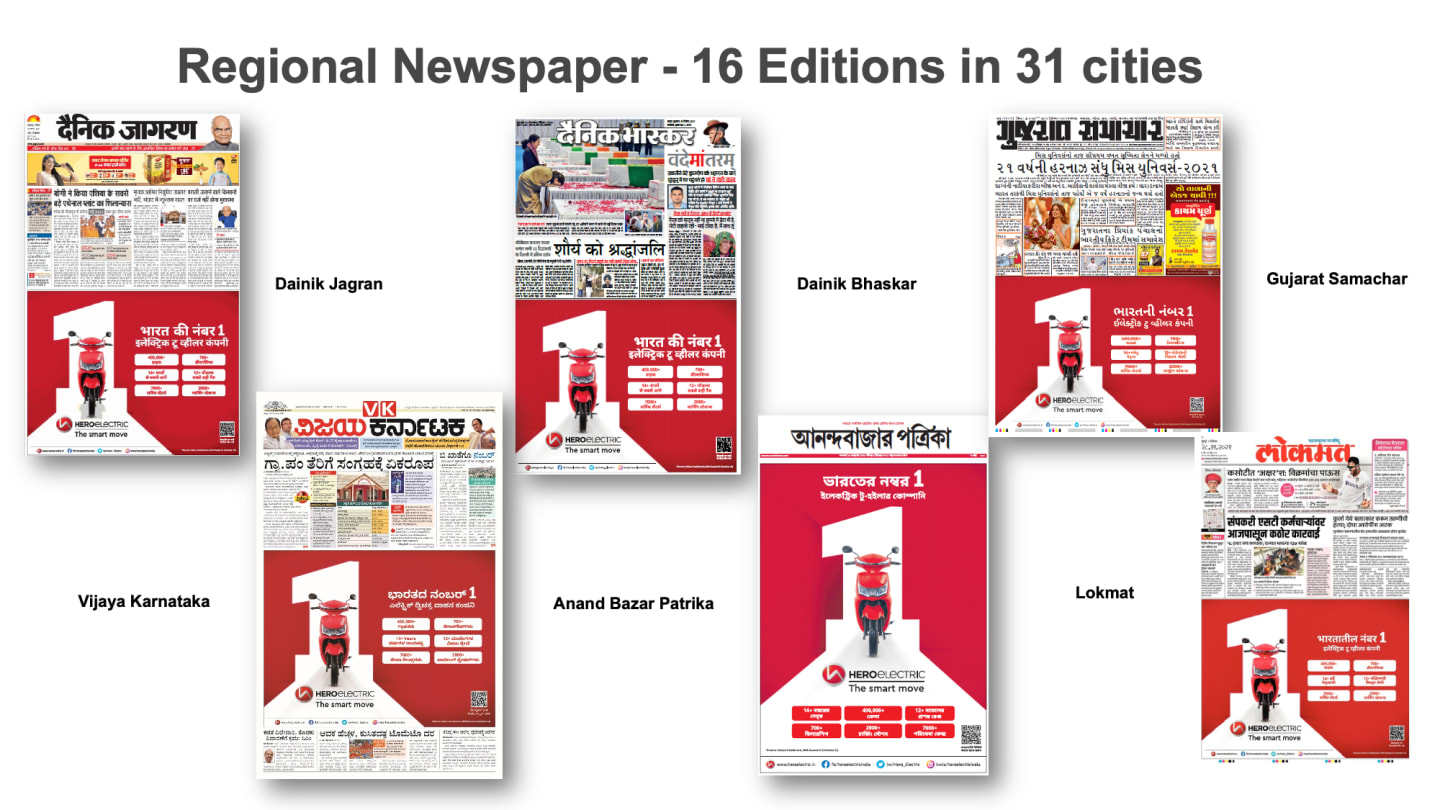 Regional Newspaper Ads
