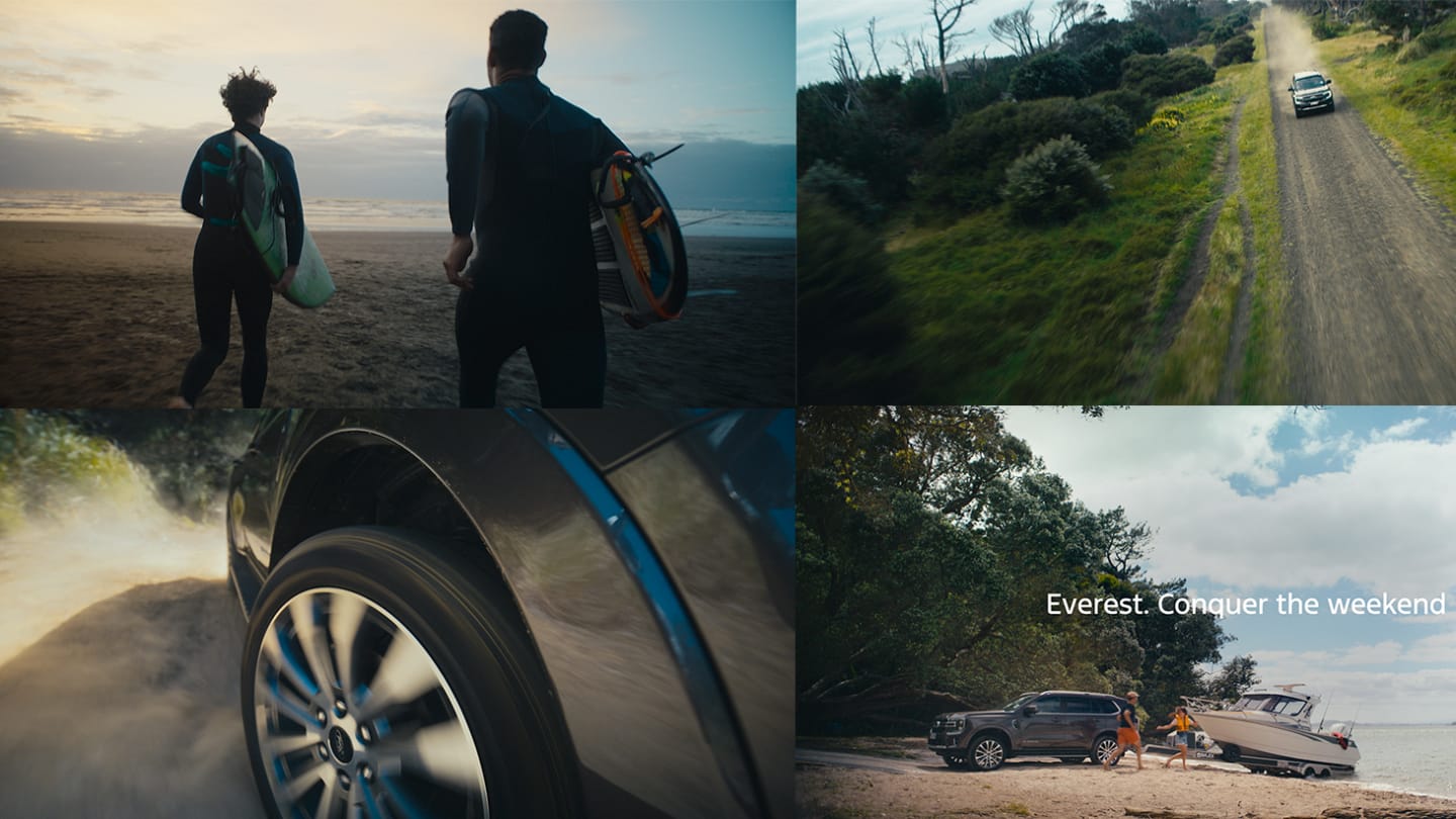 Conquer The Weekend Collage