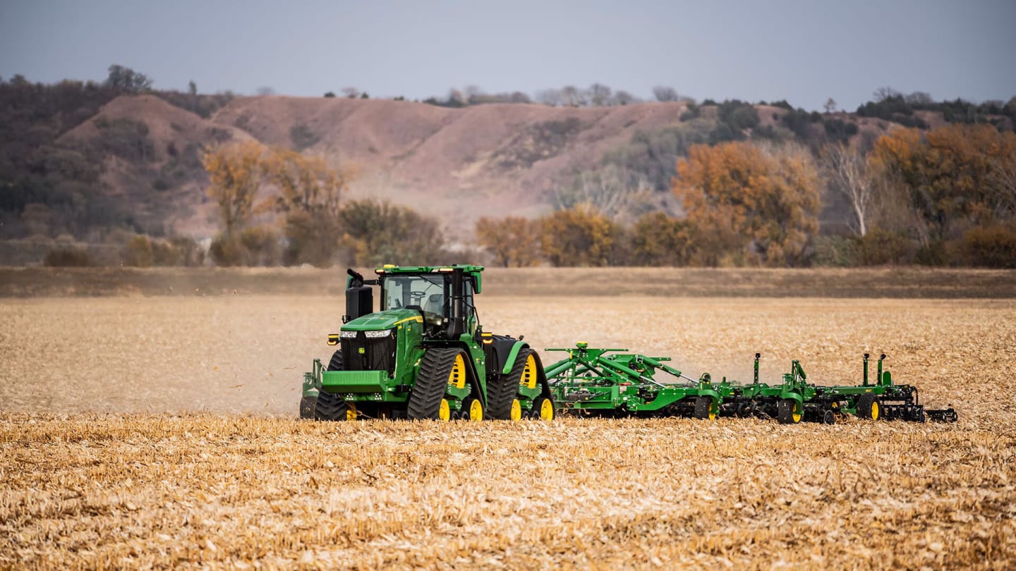 LR John Deere autonomous vehicles at CES 2025