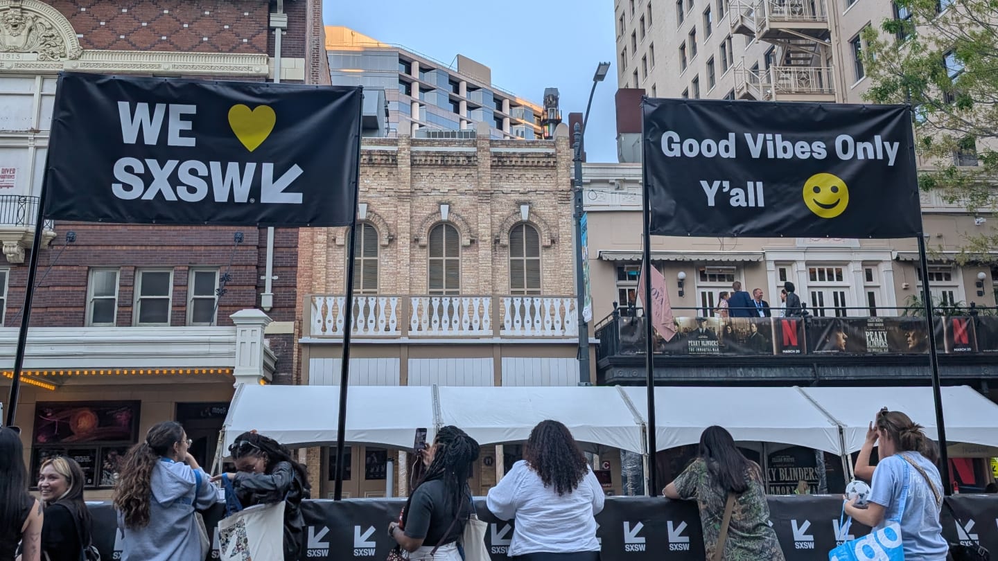 SXSW outdoor street scene