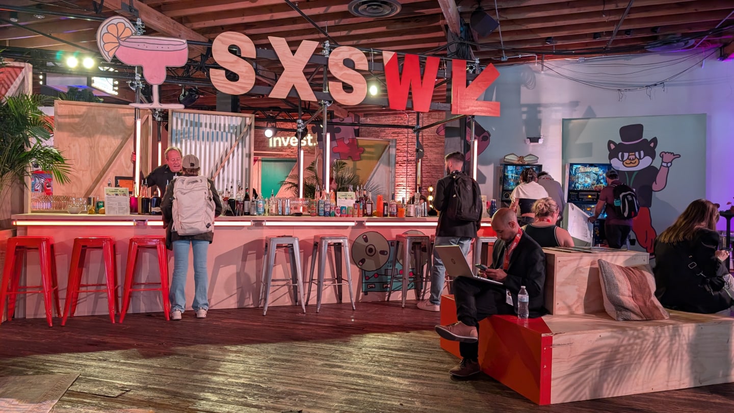 SXSW booth