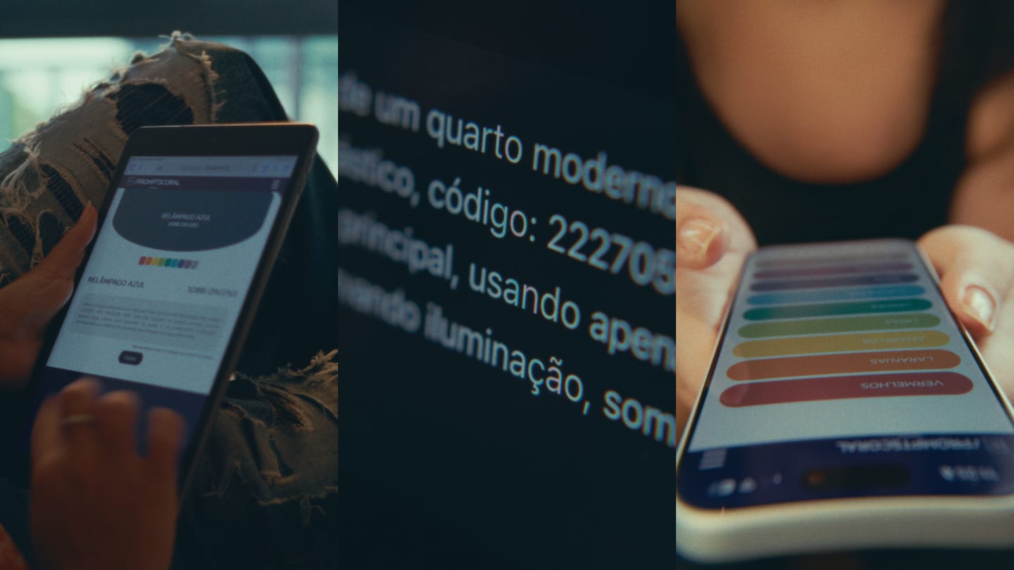Prompting in Colors Frames