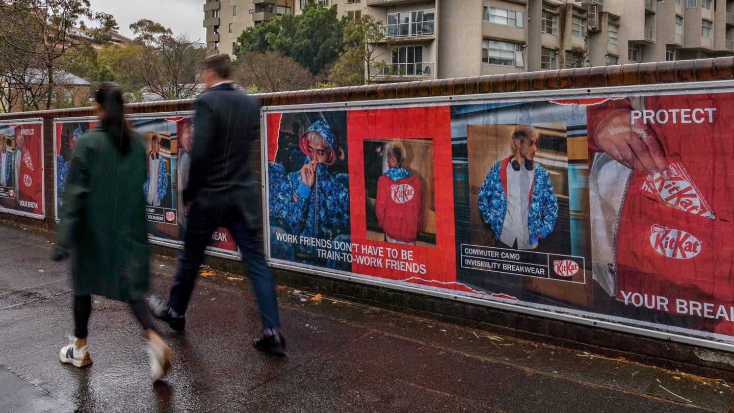 KitKat Commuter Camo Posters