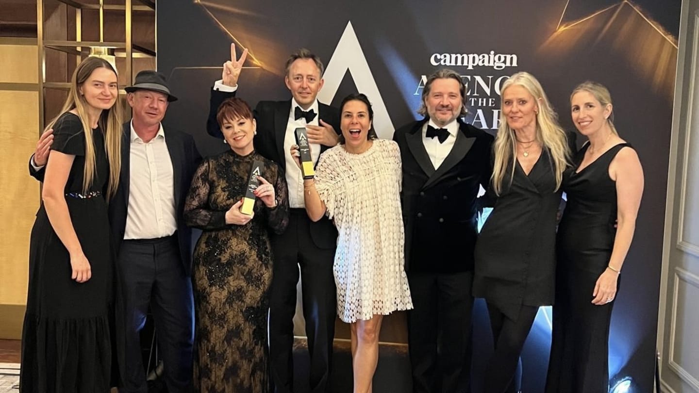 Group photo of VMLers at the Campaign Global Awards