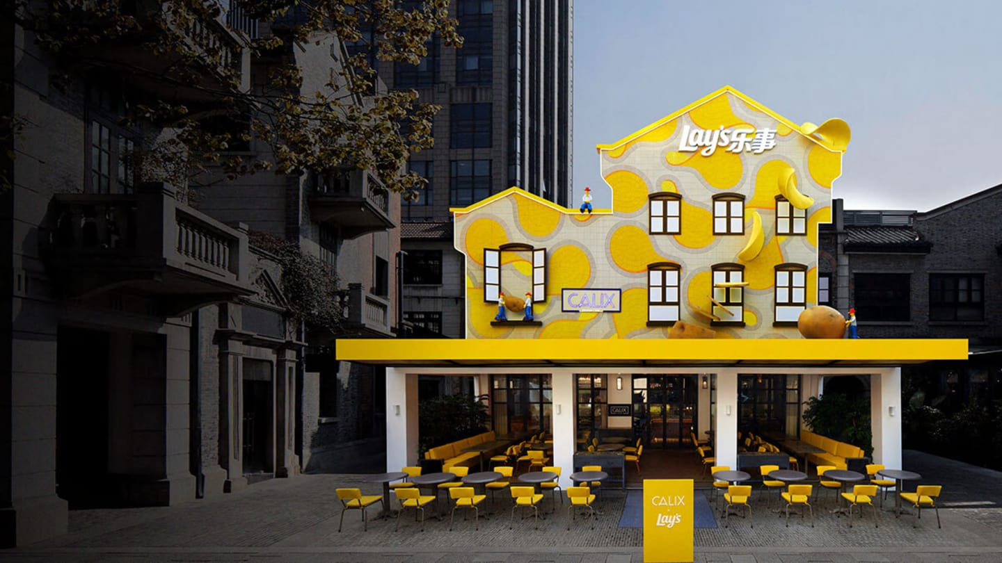 Lay’s has opened its first Lay’s Potato Restaurant in Shanghai’s Xintiandi. Courtesy of Lay’s