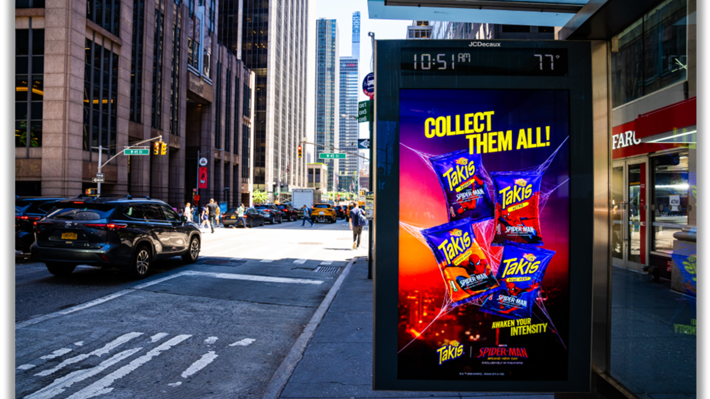 Takis x Spiderman NYC
