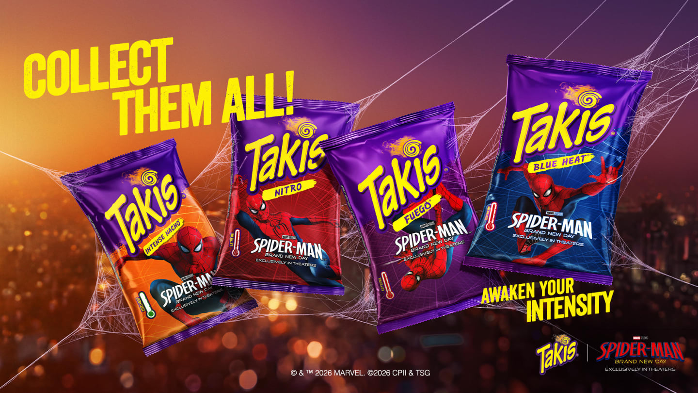 Takis x Spiderman NYC