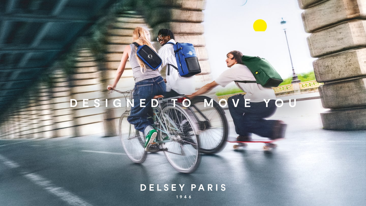 VML Paris Designed to move you Campagne for Delsey