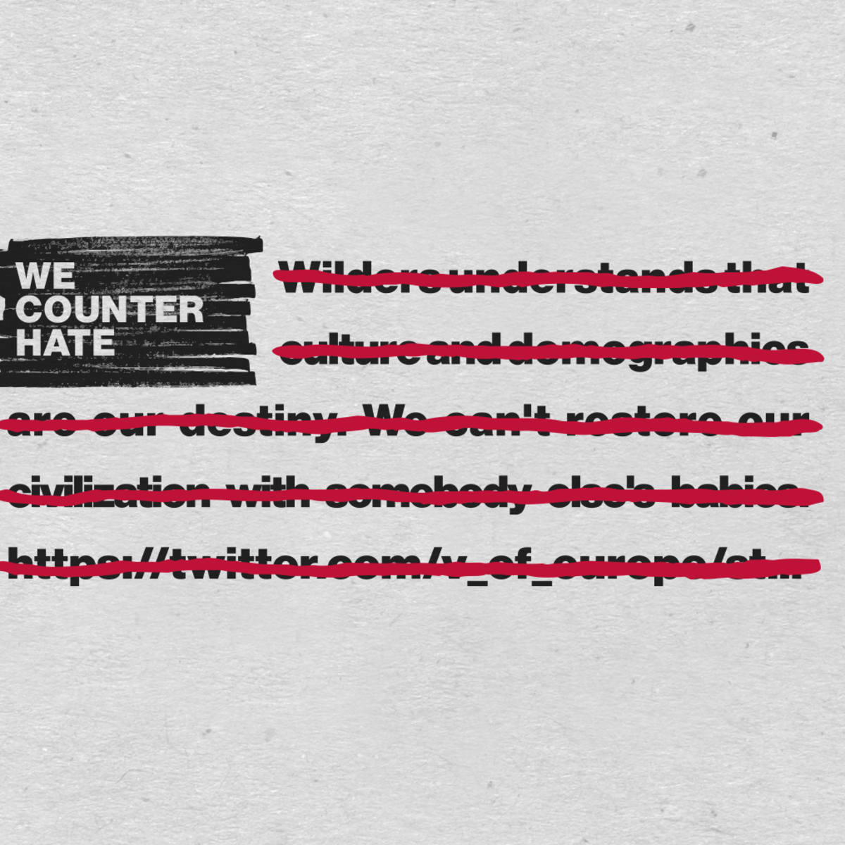 We Counter Hate
