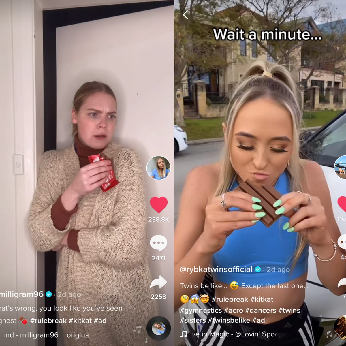 KITKAT Tik Tok Creators