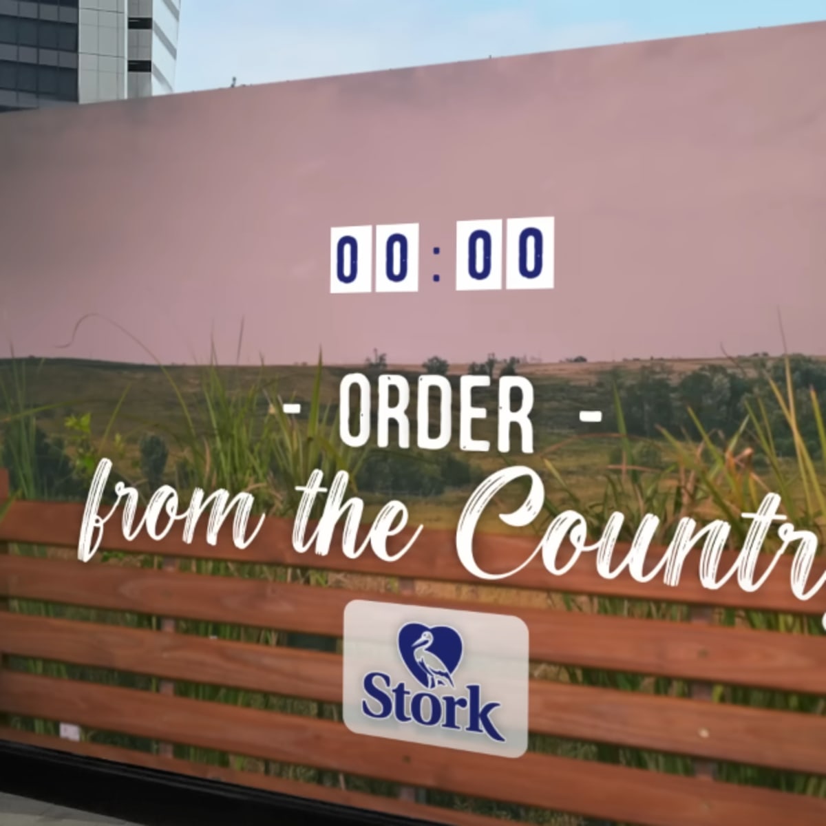 Stork order from the country