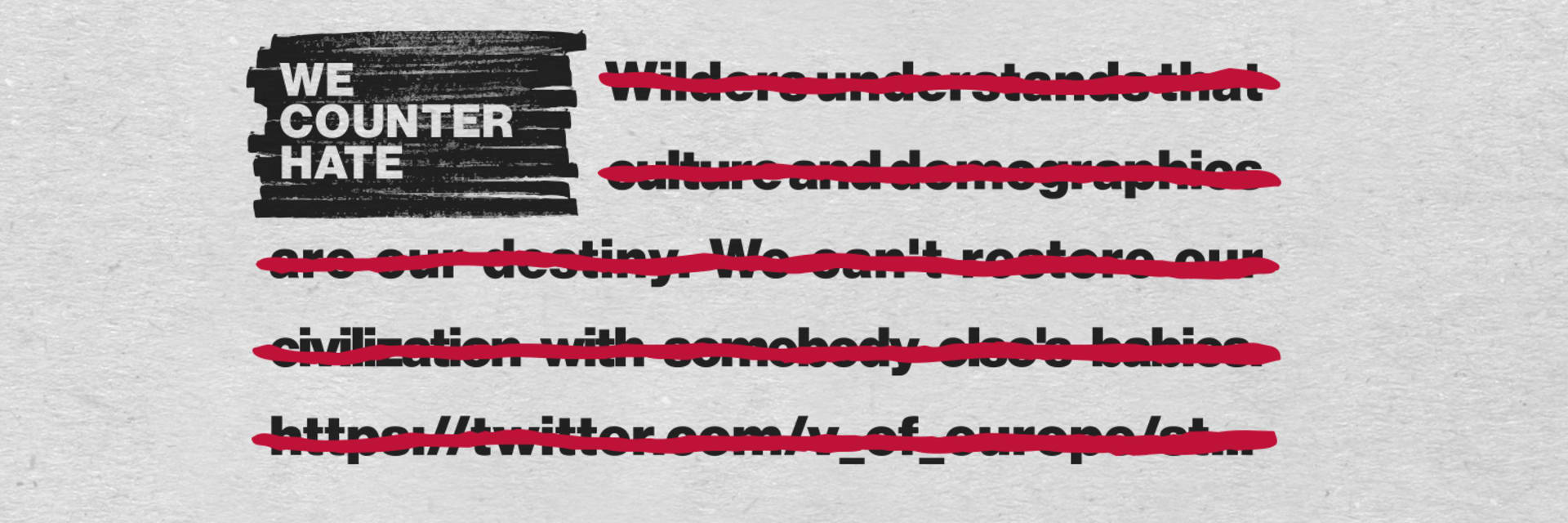 We Counter Hate