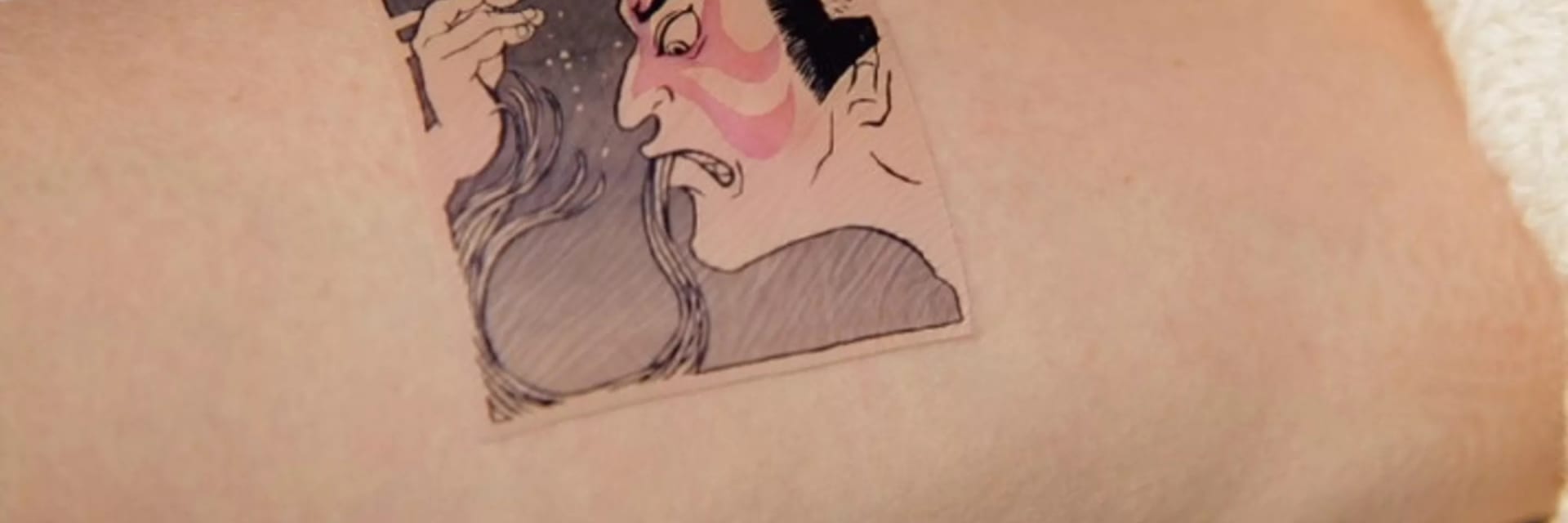 Soba Allergy Tracker tatoo on arm