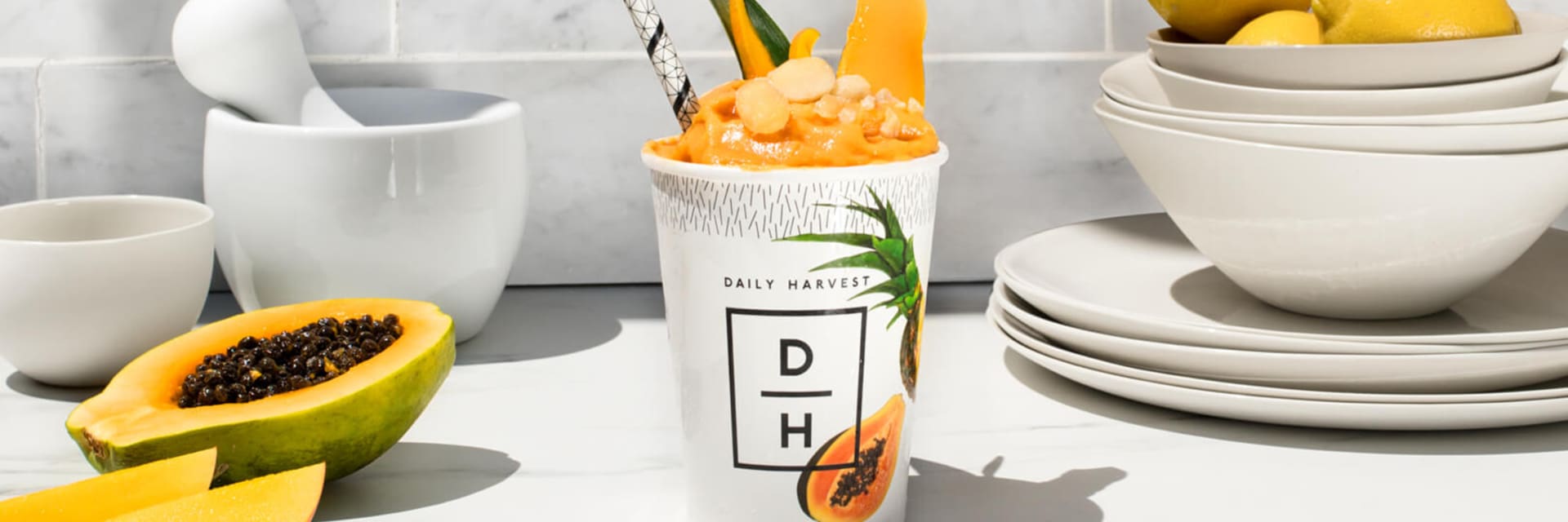 Daily Harvest smoothie HERO