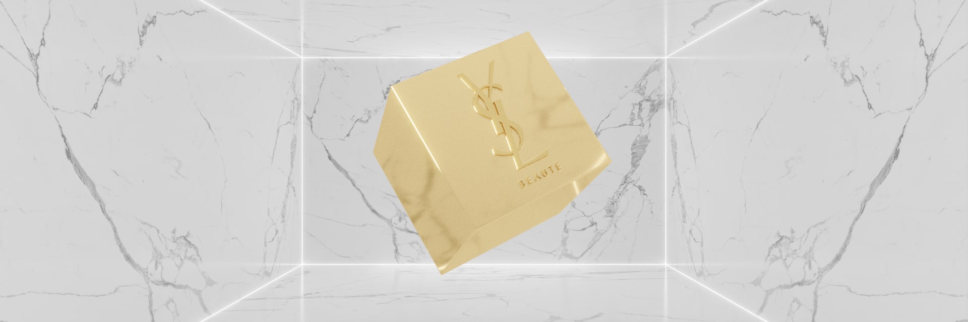 NFT YSL BEAUTY GOLDEN BLOCK