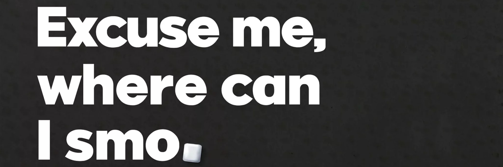 Nicorette fullstop hero image