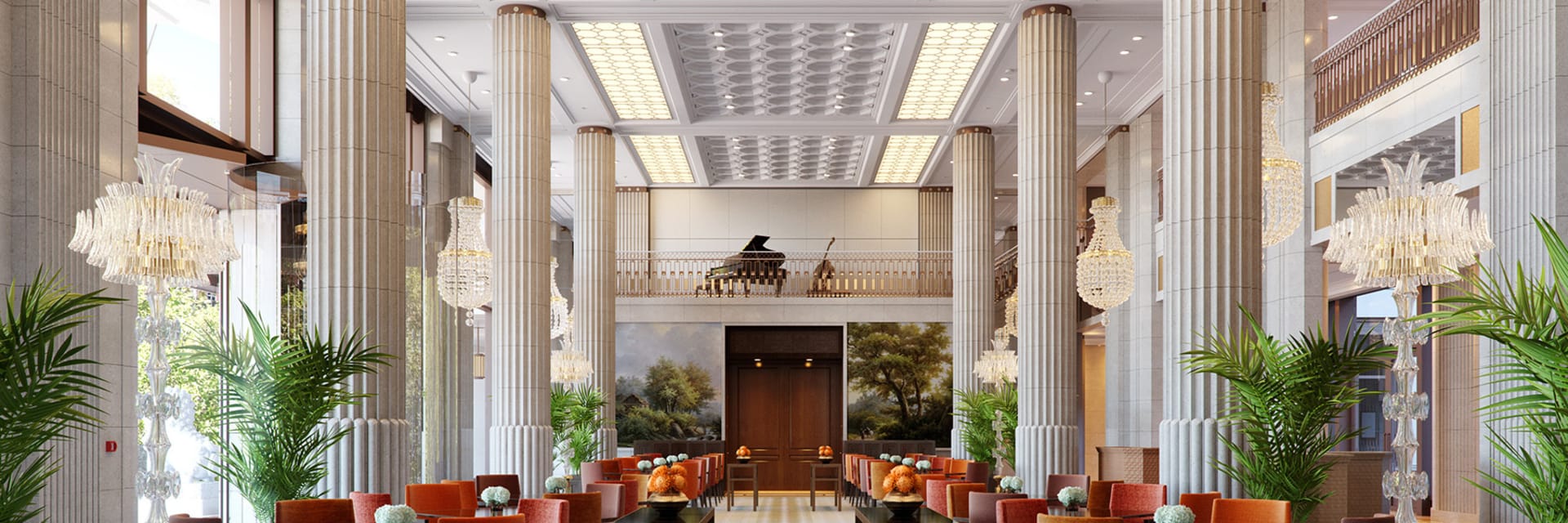 BANNER The Peninsula London Lobby 1