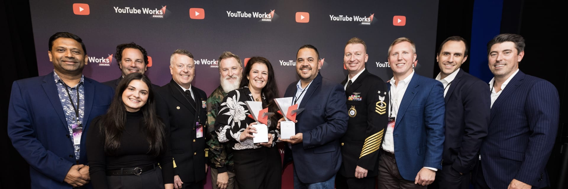 U S Navy Campaign Takes Top Honors at You Tube Works Awards Group