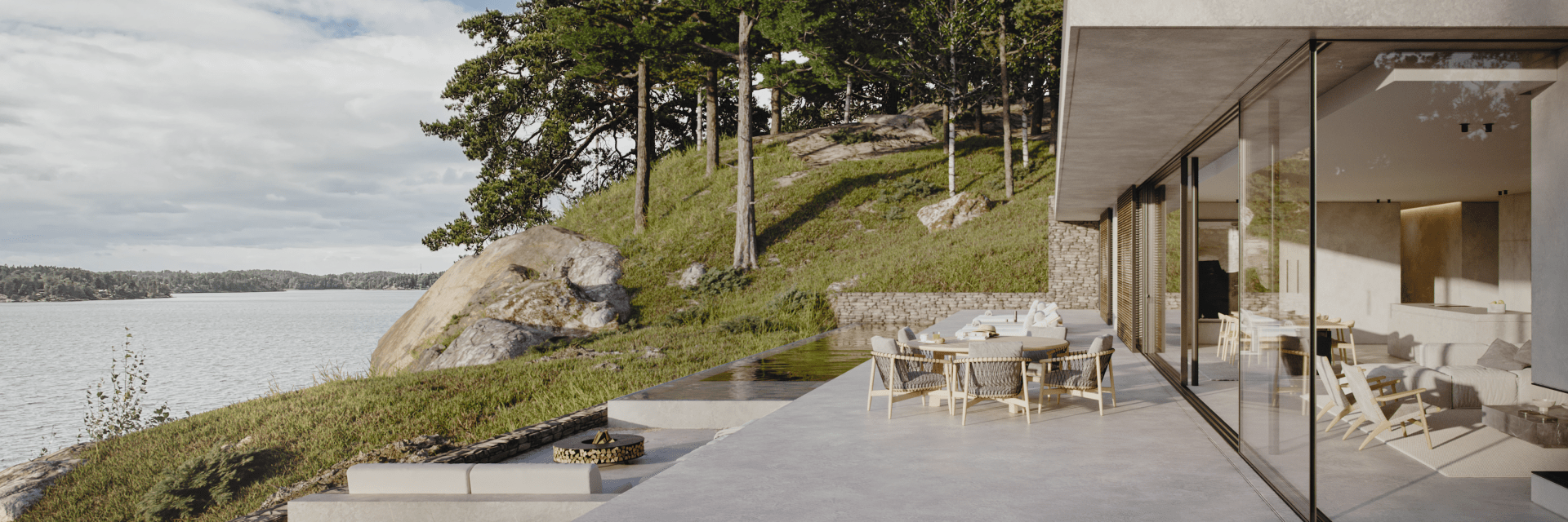 Luxury waterfront house 01