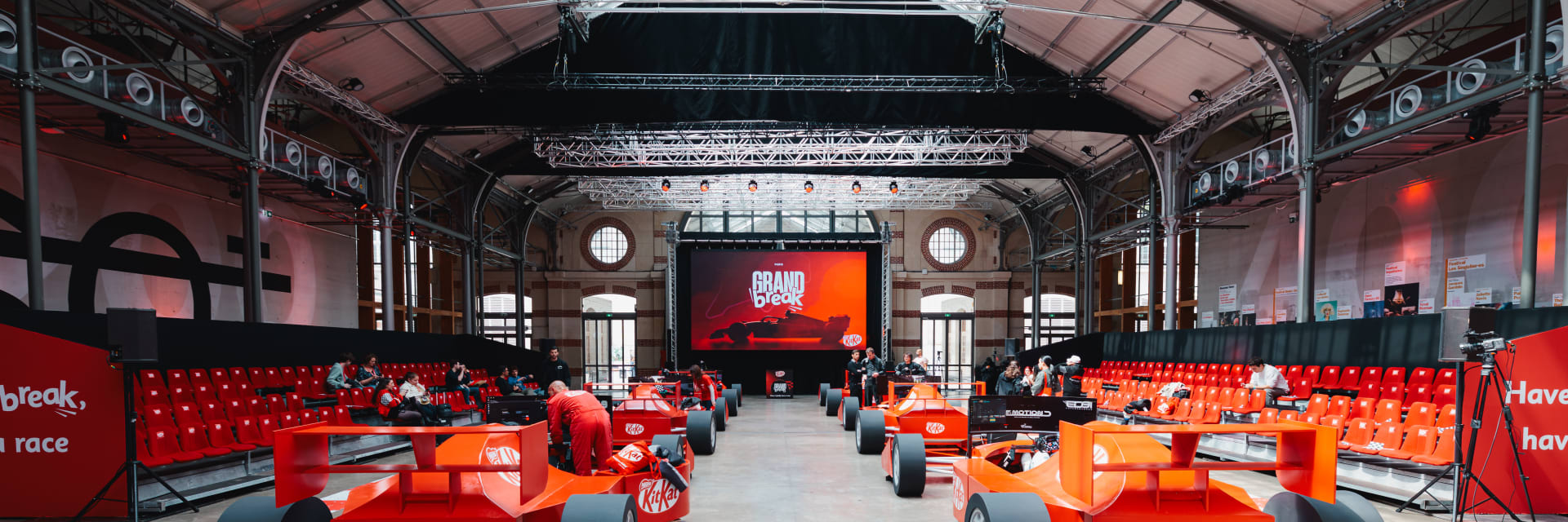 Kit Kat The Grand Break F1 Simulators